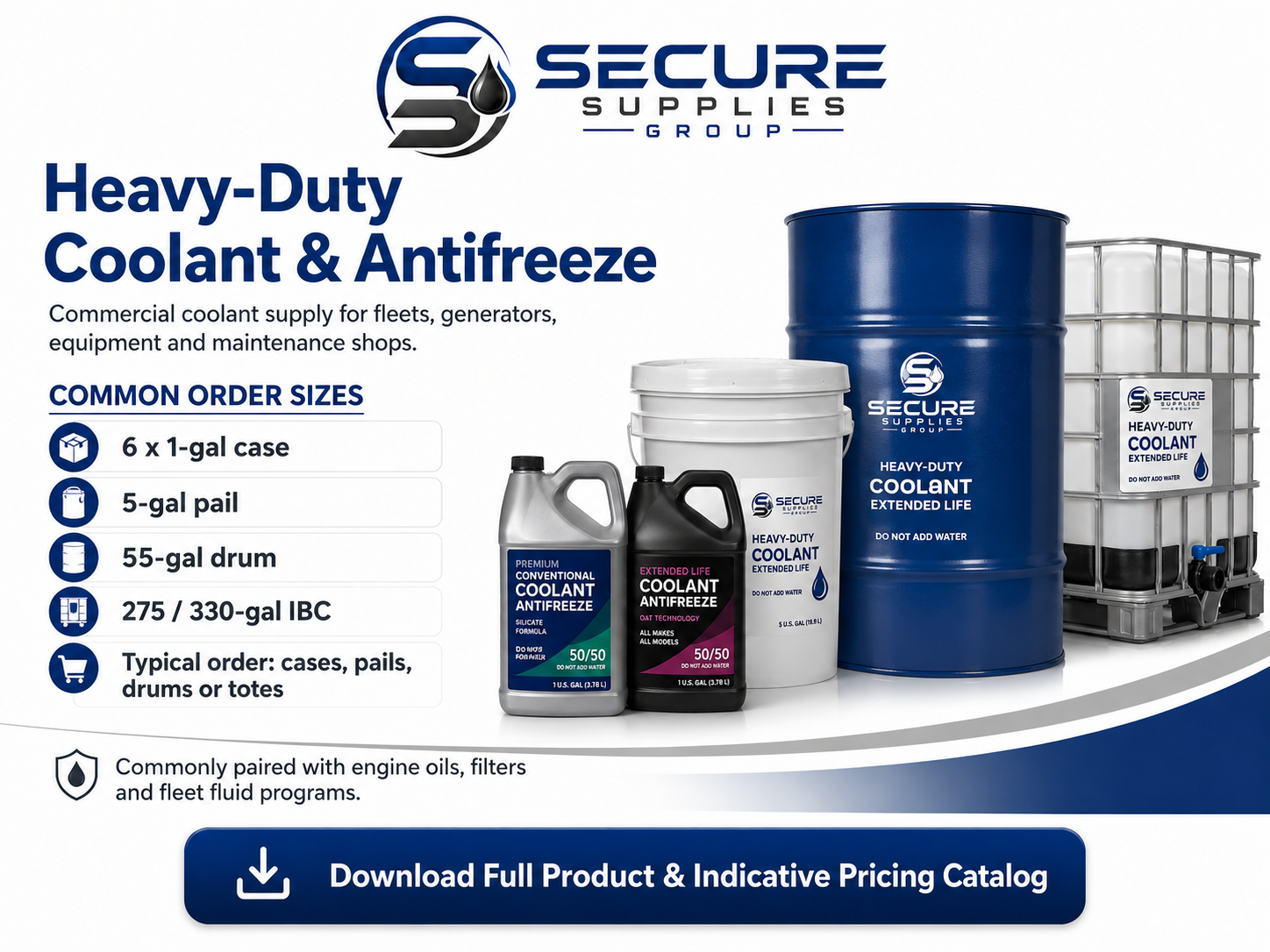 Heavy duty coolant and antifreeze